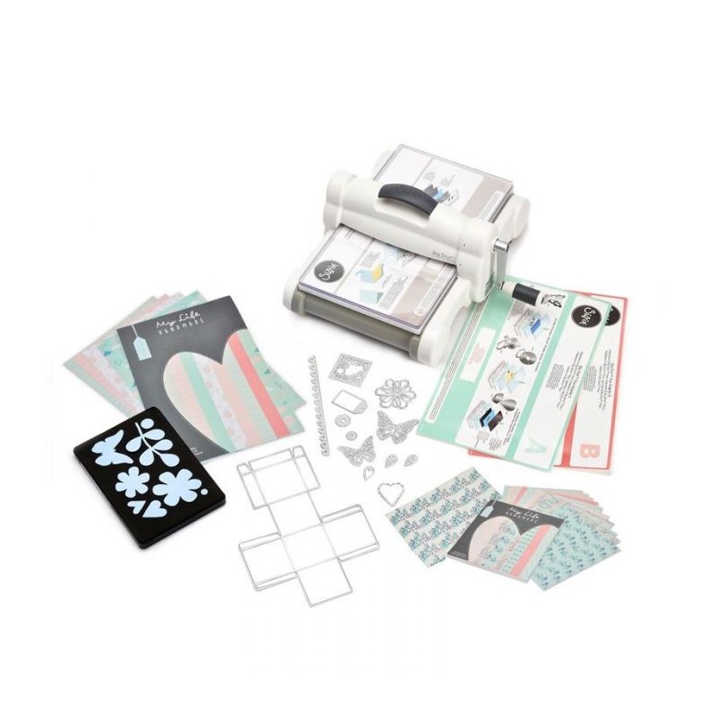 BIG SHOT SIZZIX PLUS + Starter Kit - Fustellatrice Manuale Roma