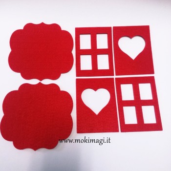 Kit Lanterna - Fustellati Lanterna in feltro 3mm