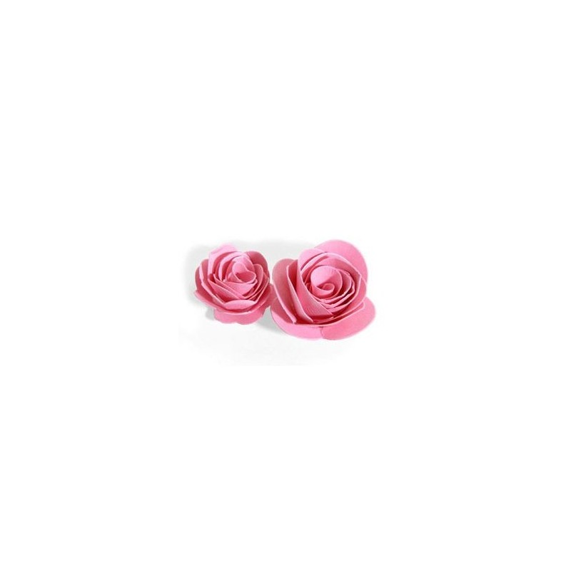 Fustella Rose 3D - Sizzix Bigz Die - Flowers, 3-D 656545