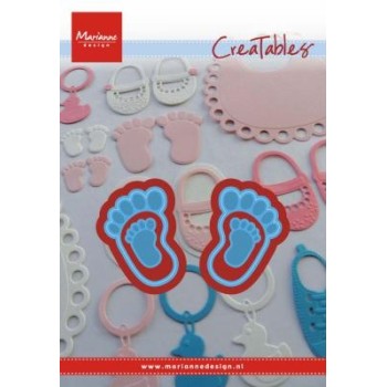 Fustella Piedini Marianne Design LR0305 Feet - Piedini Baby