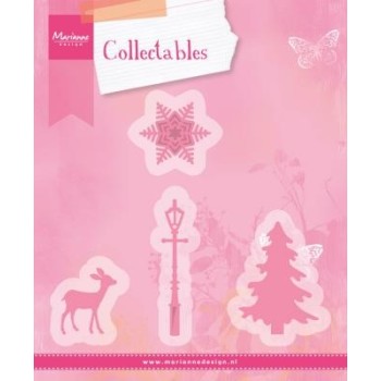 Fustella Christmas village Marianne Design Collectables COL1330