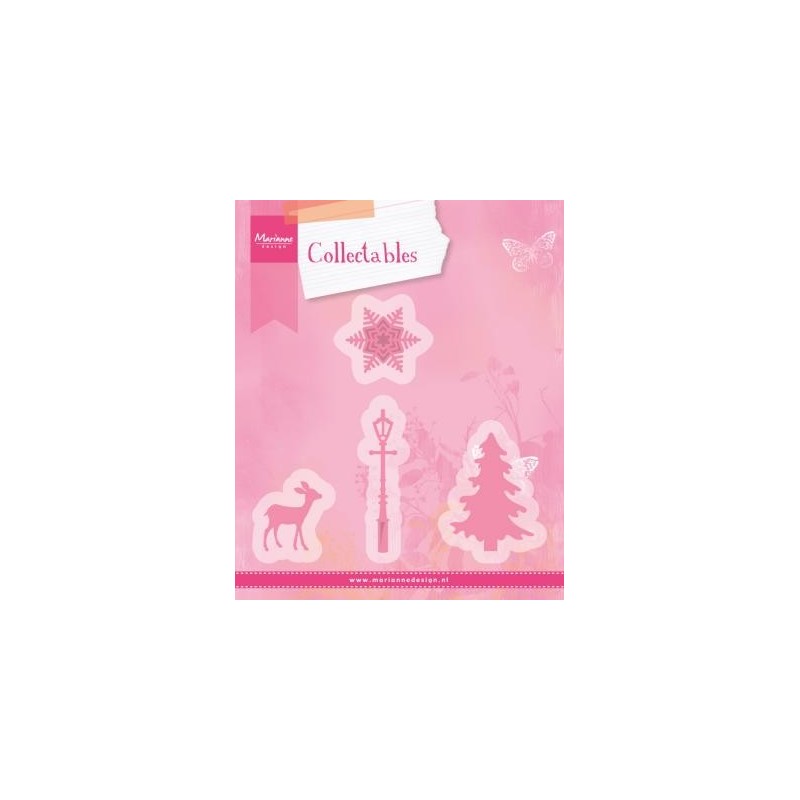 Fustella Christmas village Marianne Design Collectables COL1330