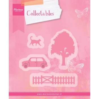 Fustella VILLAGE DECORATION SET 2 Marianne Design Collectables COL1383