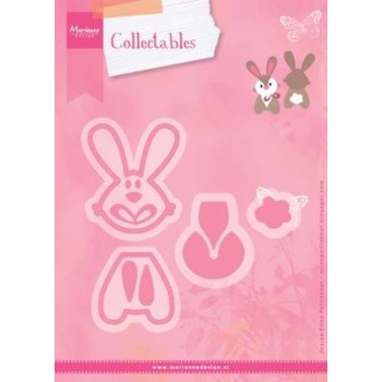 Fustella Metallica Coniglio Marianne Design Collectables COL1354 ELINE'S BUNNY Fustella Pasqua