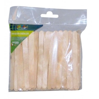100 x Bastoncini di Legno - Lollipop Sticks 10x114mm