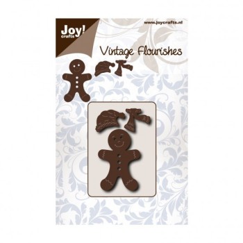 Fustella Gingerbread Man Joy!Crafts 6003-0076 Fustella Omino Biscotto