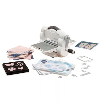 Sizzix Big Shot Foldaway Machine  + Starter Kit - Fustellatrice Manuale Richiudibile