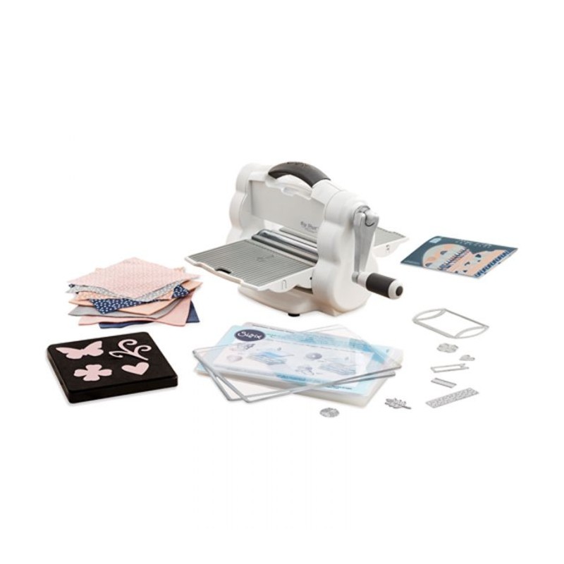 Sizzix Big Shot Foldaway Machine  + Starter Kit - Fustellatrice Manuale Richiudibile