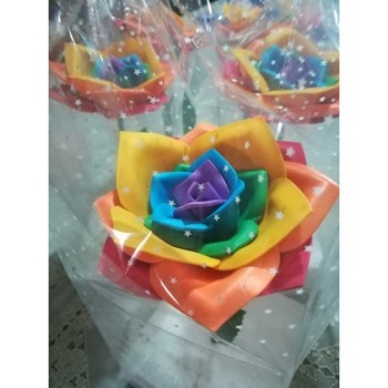 Stampo Rose in Gomma Crepla - 3 Stampi per Petali di Rose in Fommy