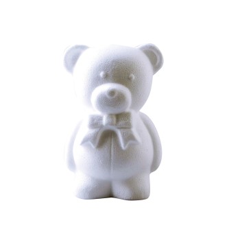 Orso di Polistirolo - Orsetto in Piedi in Polistirolo 20cm