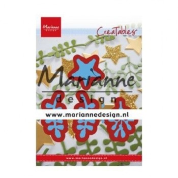 Fustella Stella e Rametti Marianne Design Creatables CHRISTMAS GREEN LR0634