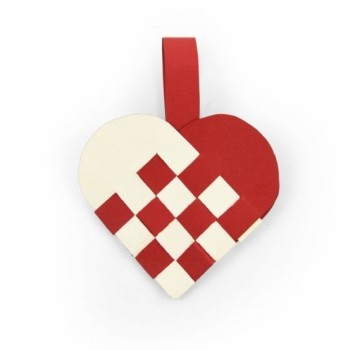 Fustella Cuore Intrecciato Sizzix Thinlits Die Set 2PK - Woven Heart 662160