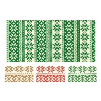 Pannolenci Natale Tramato NORDIC - Foglio 30x40 cm - VARI COLORI - 1mm