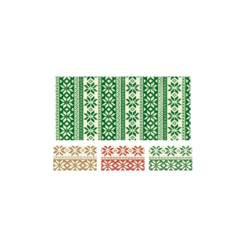Pannolenci Natale Tramato NORDIC - Foglio 30x40 cm - VARI COLORI - 1mm