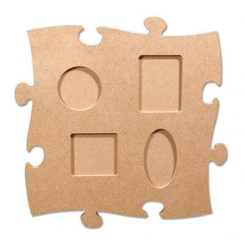 Cornice Puzzle MDF - 24x24 cm