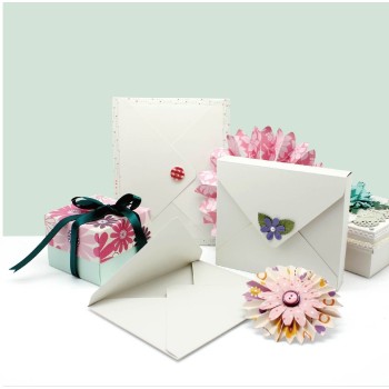 Kit per realizzare Biglietti e Buste - Card And Envelope Maker + Punch per bordi arrotondati