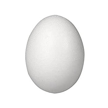 Uovo di Polistirolo da decorare 10cm
