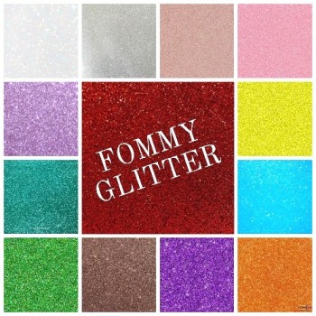 Gomma Crepla Glitter - Fommy Glitterato 2mm 40x60cm Vari Colori
