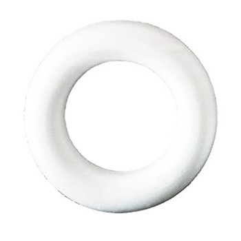 Ghirlanda di Polistirolo Da Decorare - Cerchio Piatto - Varie Diensioni