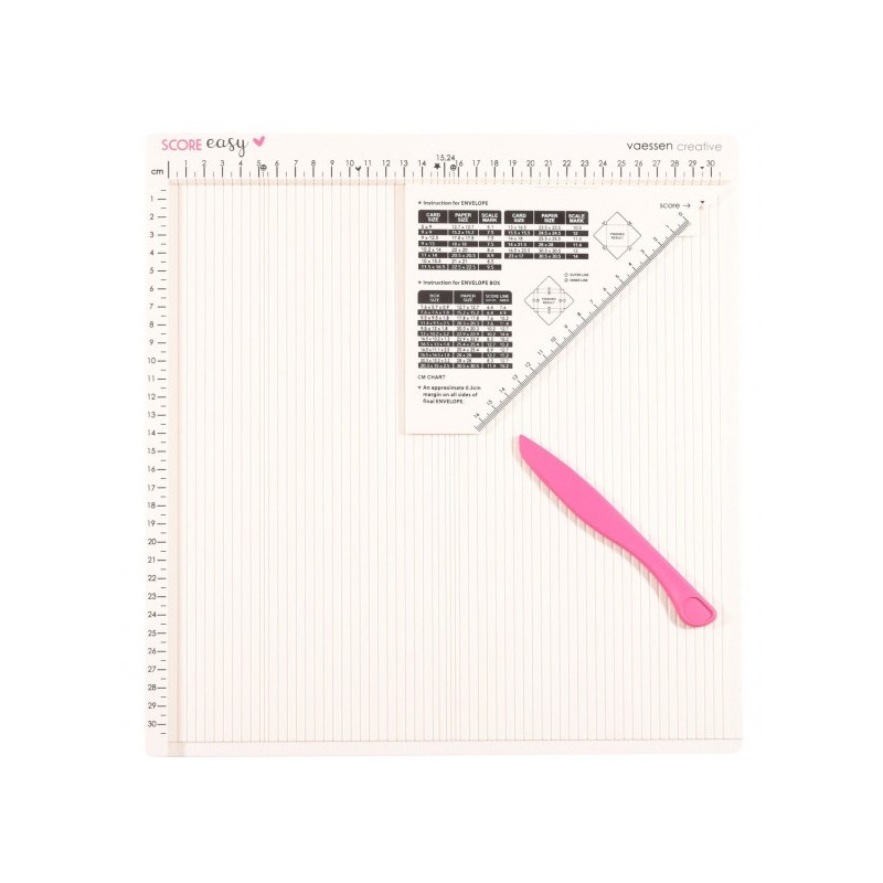 Score Easy - Envelope Board Tavola da Lavoro per buste, biglietti e scatole 30,5x30,5cm Vaessen Creative