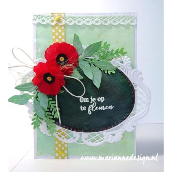 Fustella Papavero Marianne Design Creatables LR0587 Fustella POPPY