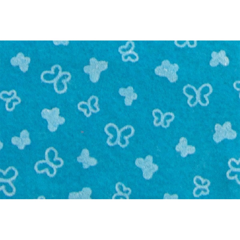 Pannolenci Farfalle 1mm - Foglio 30x40cm Vari Colori