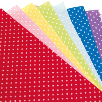 Pannolenci Pois 1mm - Foglio 30x40cm Vari Colori