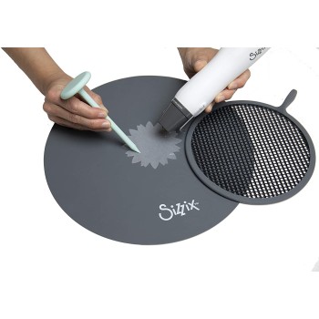 Tappetino Silicone +  Pressa + Griglia Sizzix Shrink plastic accessories 63466
