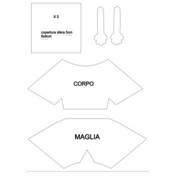 FOFUCHAS CORPO - Cartamodello Gratuito Corpo