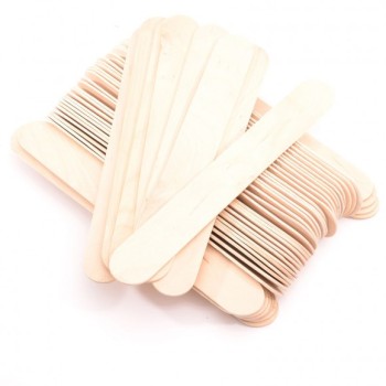 50 x Bastoncini di Legno - Lollipop Sticks 20x2,5mm 21747