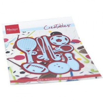 Fustella SPORT Marianne Design Creatables LR0659 Sports