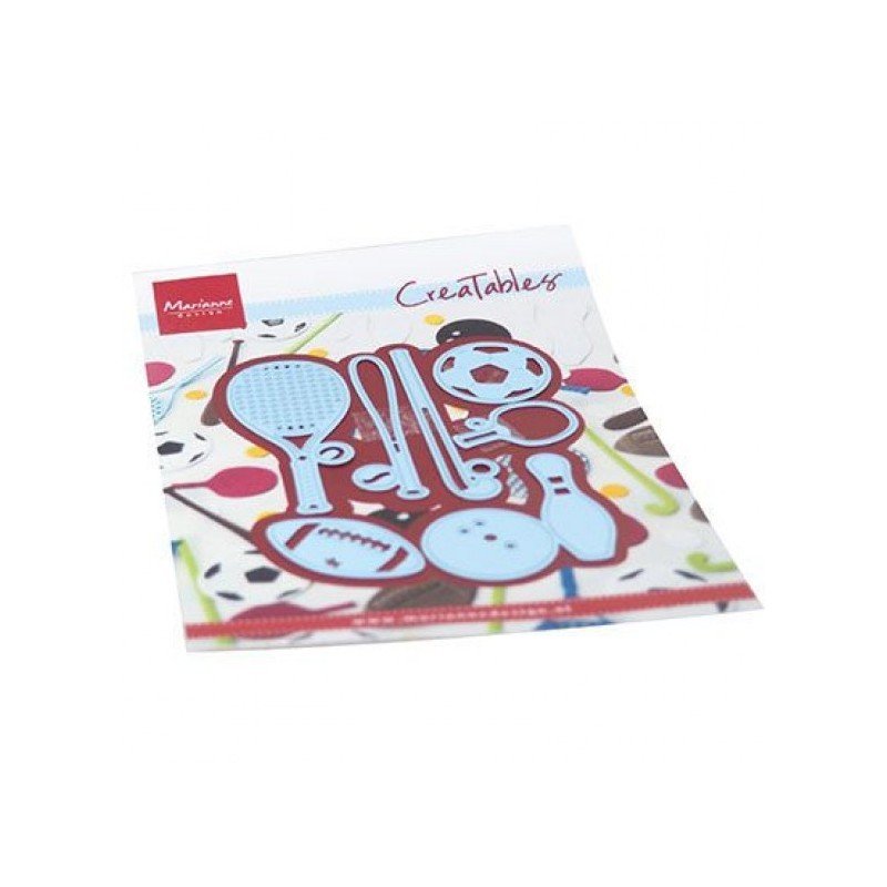Fustella SPORT Marianne Design Creatables LR0659 Sports