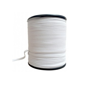 Elastico Bianco 6mm - Nastro Elastico - Vendita al metro