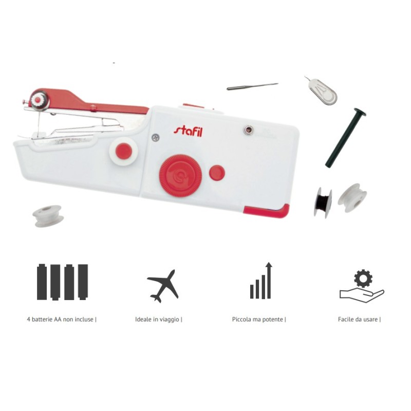 Macchina Da Cucire Portatile a Batterie - Stafil
