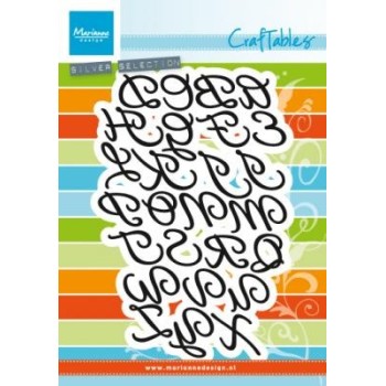 Fustella Alfabeto Maiuscolo Marianne Design Craftables CR1452 Classic Alphabet Fustella Lettere