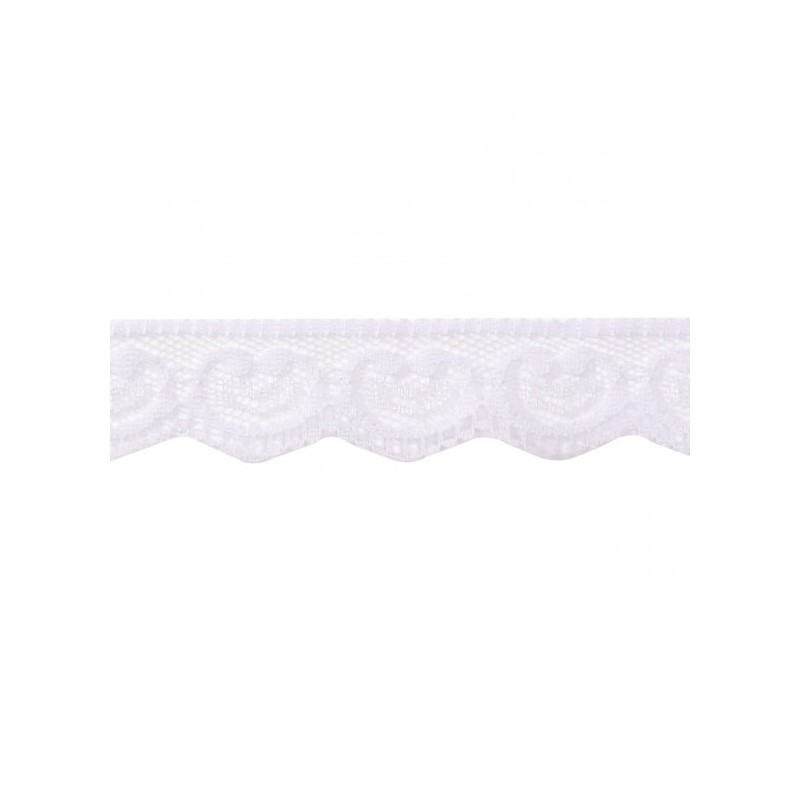 Nastro Merletto Bianco - 2,2cm x 10 metri