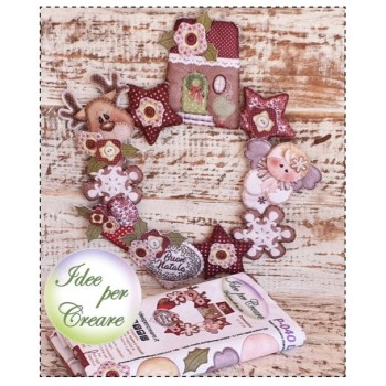 Pannello Decorazioni Natalizie Idee per Creare - Kit Cucito Creativo Natale