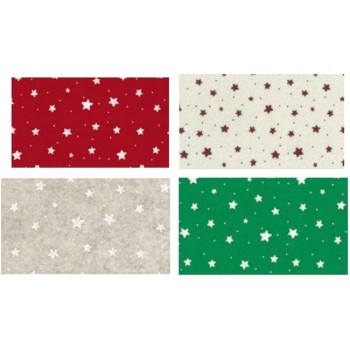 Verde Bandiera Stelline Bianche