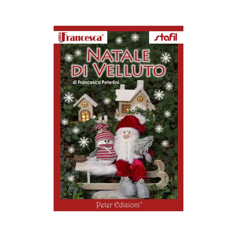 Libro Natale di Velluto - Crea con Francesca