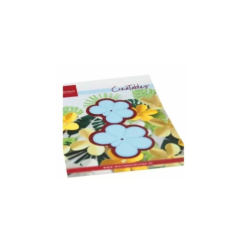 Fustella Metallica Fiori - Marianne Design Creatables Frangipani flower LR0666