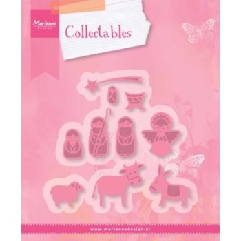 Fustella Natività Marianne Design Collectables NATIVITY SET COL1395 Natale