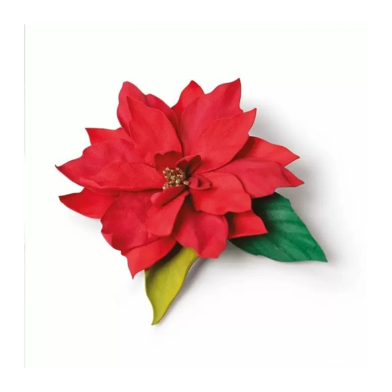 Fustella Stella di Natale Elegante - Sizzix • Thinlits Die Set 5PK Elegant Poinsettia 664817