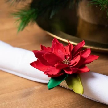 Fustella Stella di Natale Elegante - Sizzix • Thinlits Die Set 5PK Elegant Poinsettia 664817