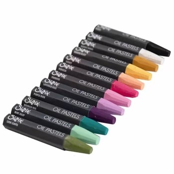 Pastelli ad Olio Sizzix - 12 pezzi Sizzix • Making Essential Oil Pastels Assorted Colours 664667