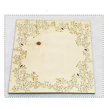 Kit Decorazioni Legno (per Calendario dell'Avvento)  Idee per Creare