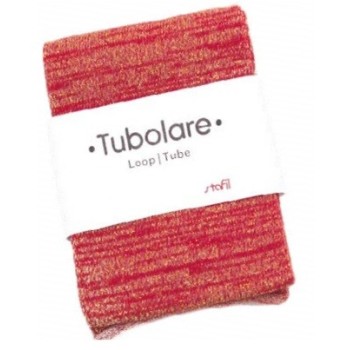 Tubolare Glitter Rosso - 30x8cm