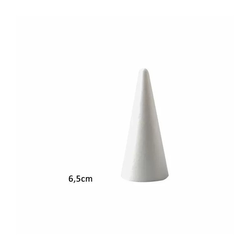 Cono di Polistirolo - 6,5cm Altezza