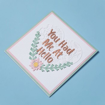 Alfabeto Sizzix • Thinlits die Bold brush Alphabet 664491