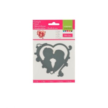 Fustella Cuore "Innamorati" - Vaessen Creative 3624-204