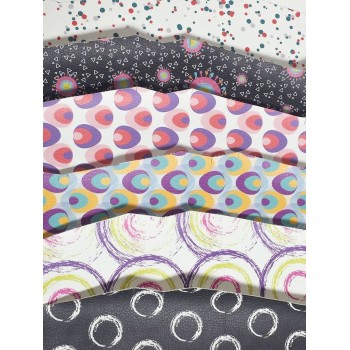 KIT POCHETTE Modello CLUTCH SQUADRATA - Tessy - Kit con Tessuto e Cartamodello